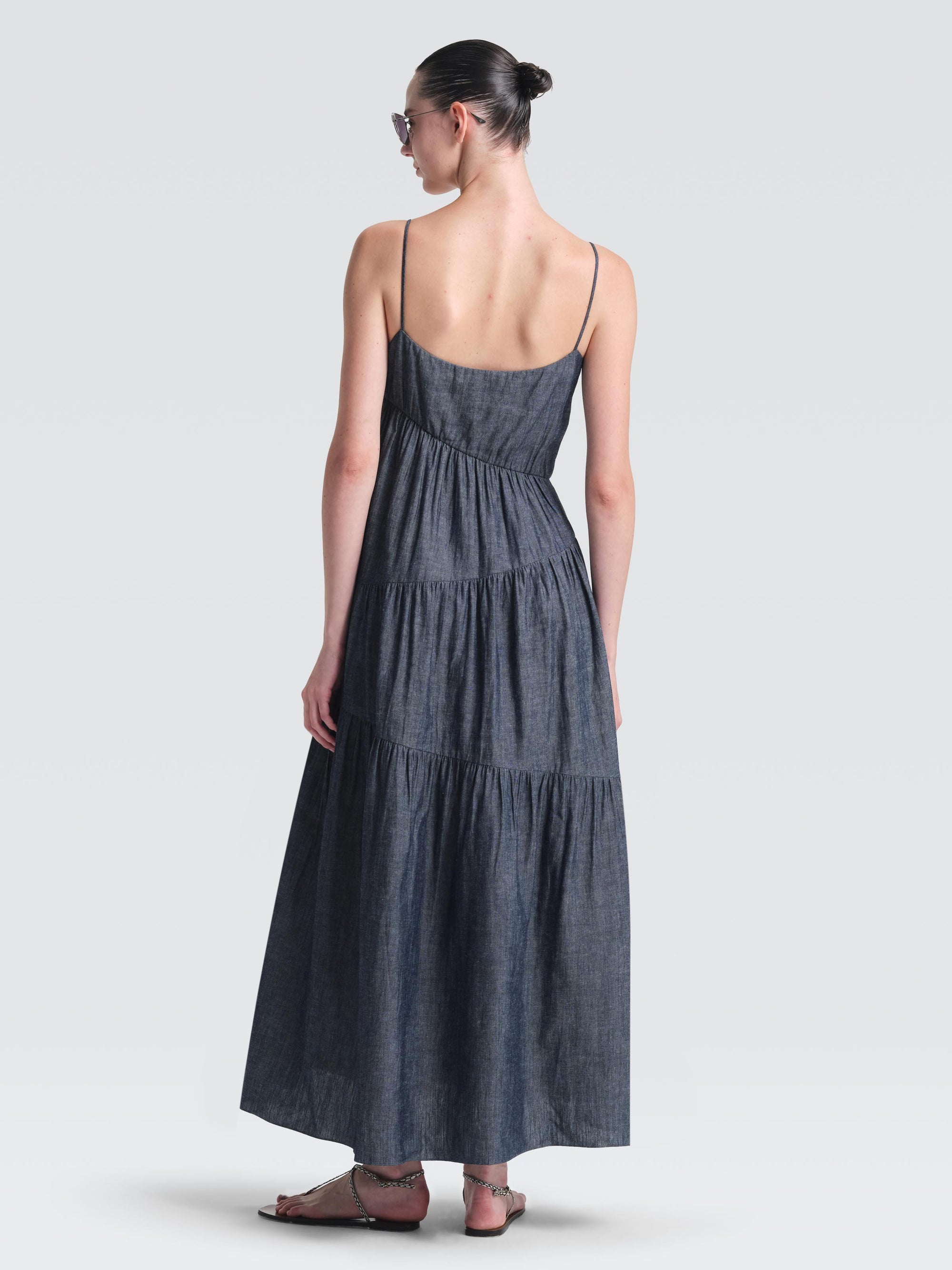 Linen Denim Rivera Dress