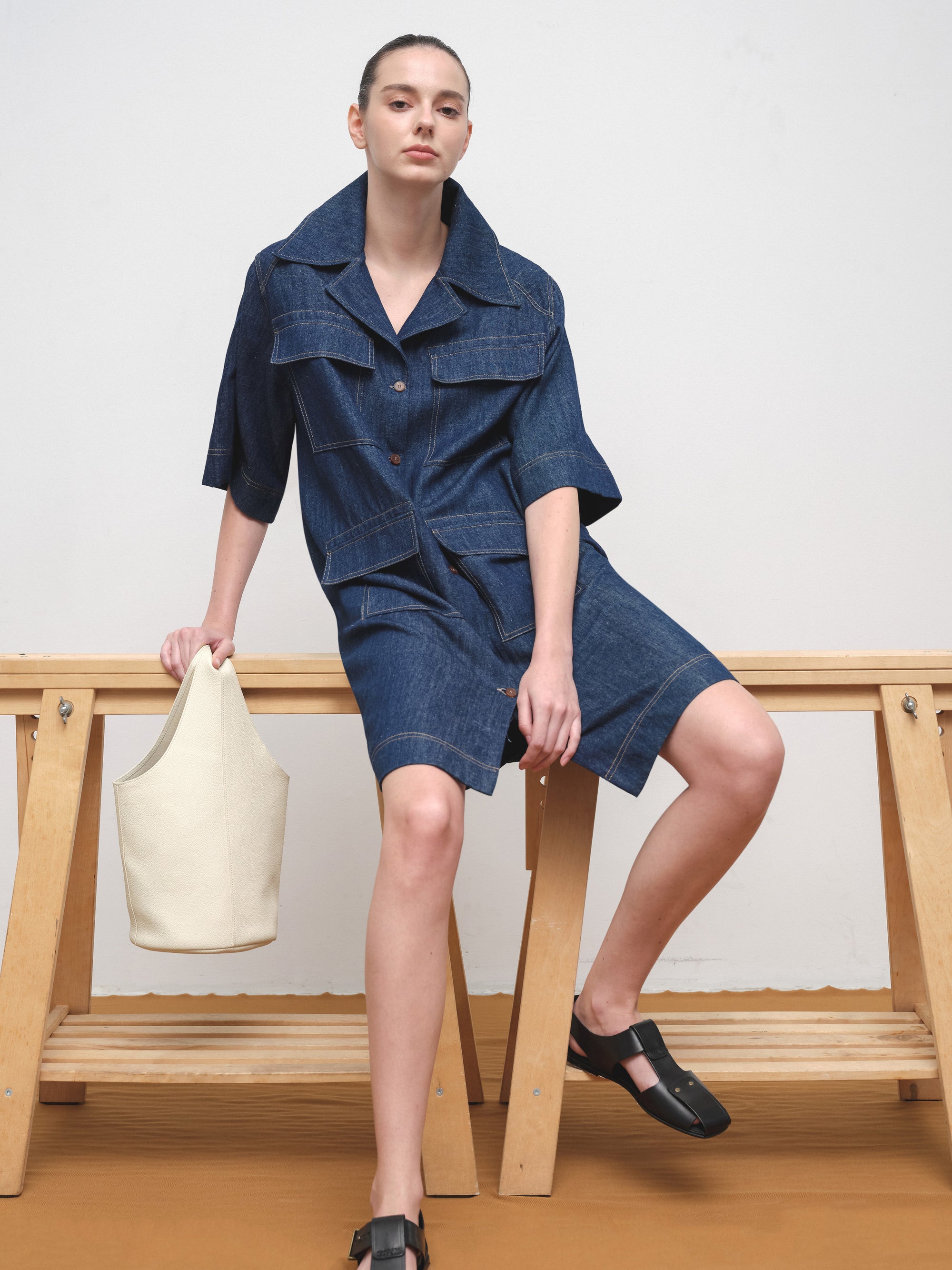 Denim Komal Dress