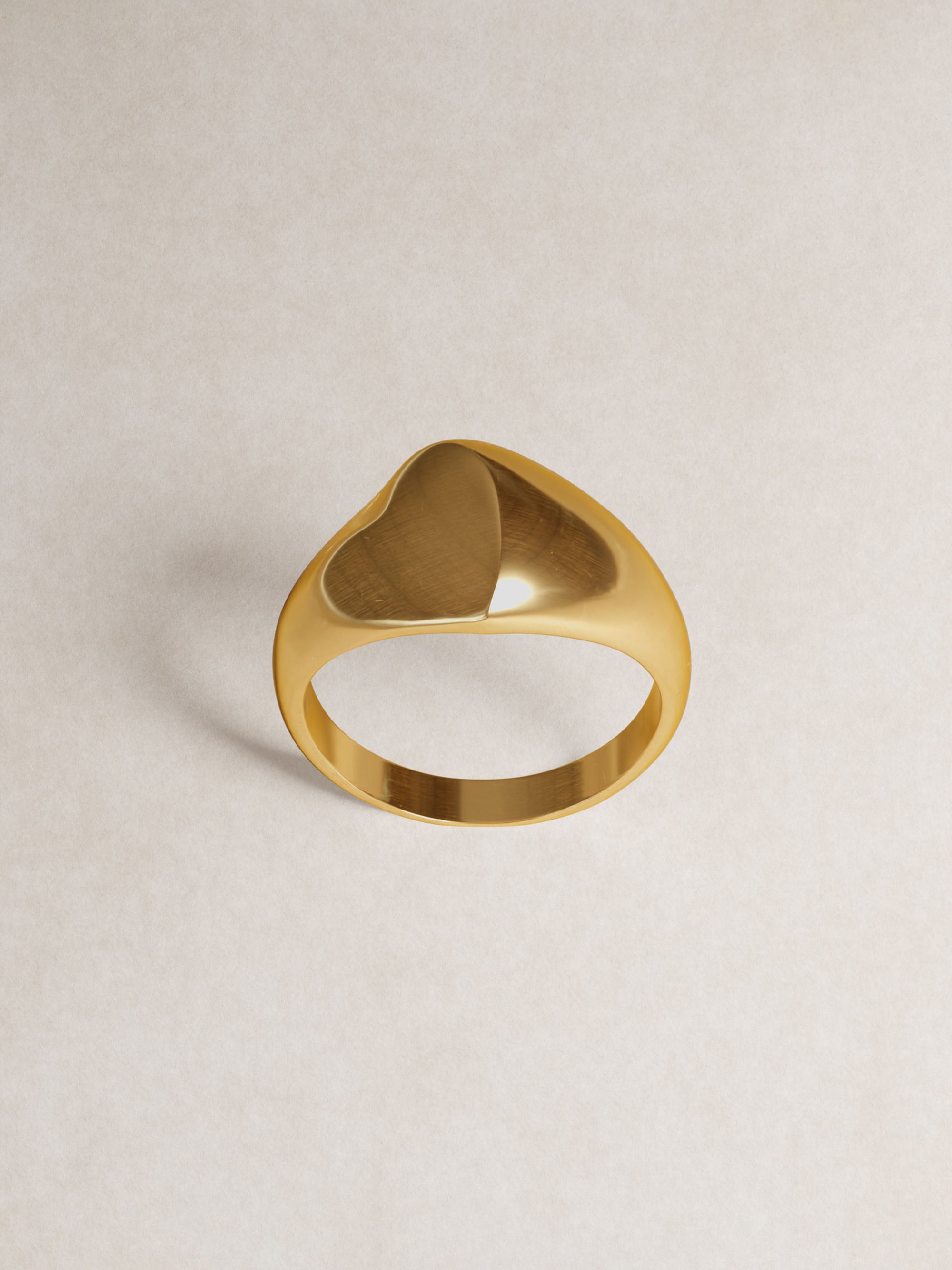 DOE Heart Signet Ring