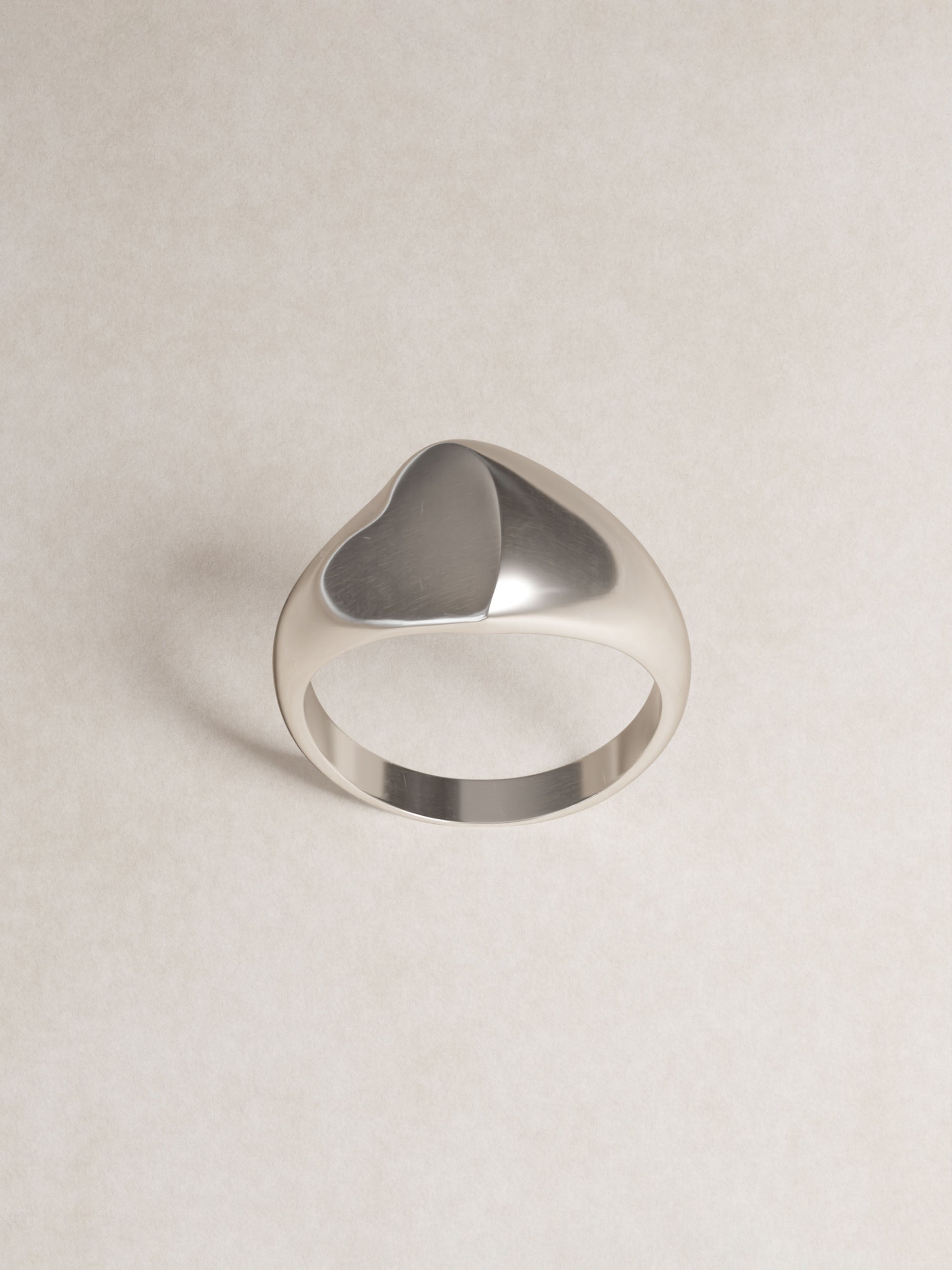 DOE Heart Signet Ring