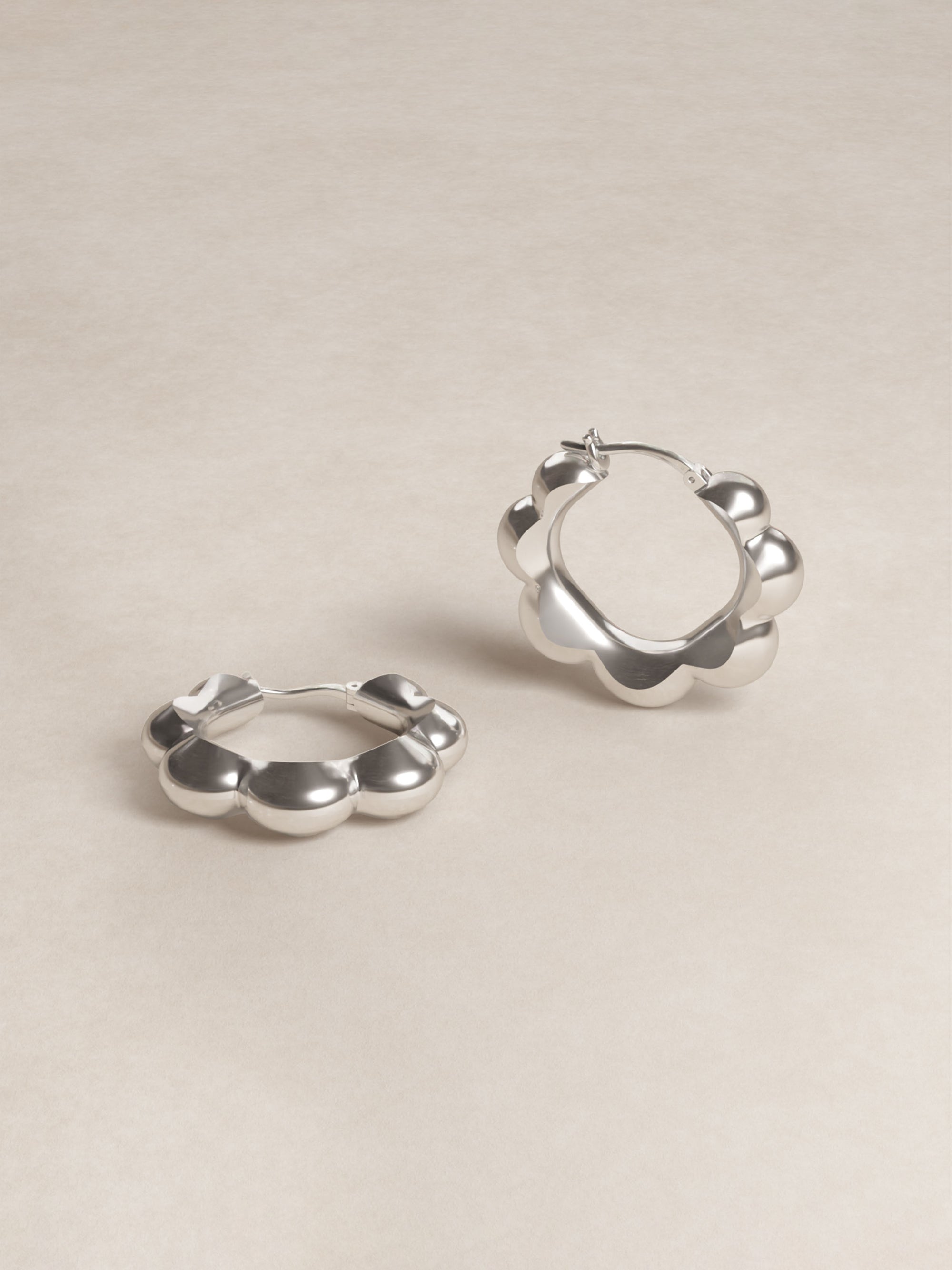 DOE Petal Hoops Earrings