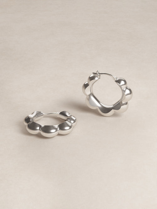 DOE Petal Hoops Earrings