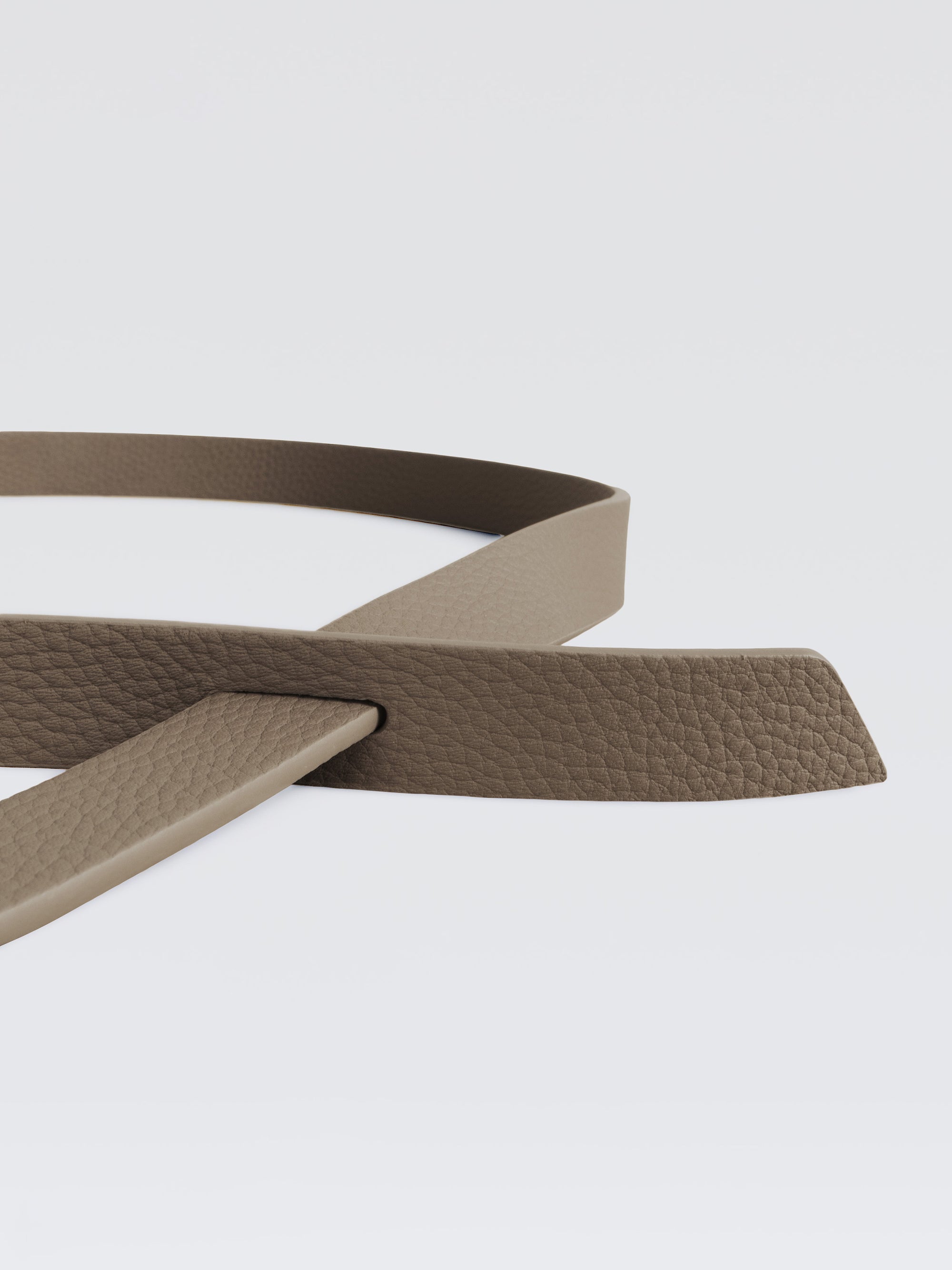 Saddler Slim Leather Belt