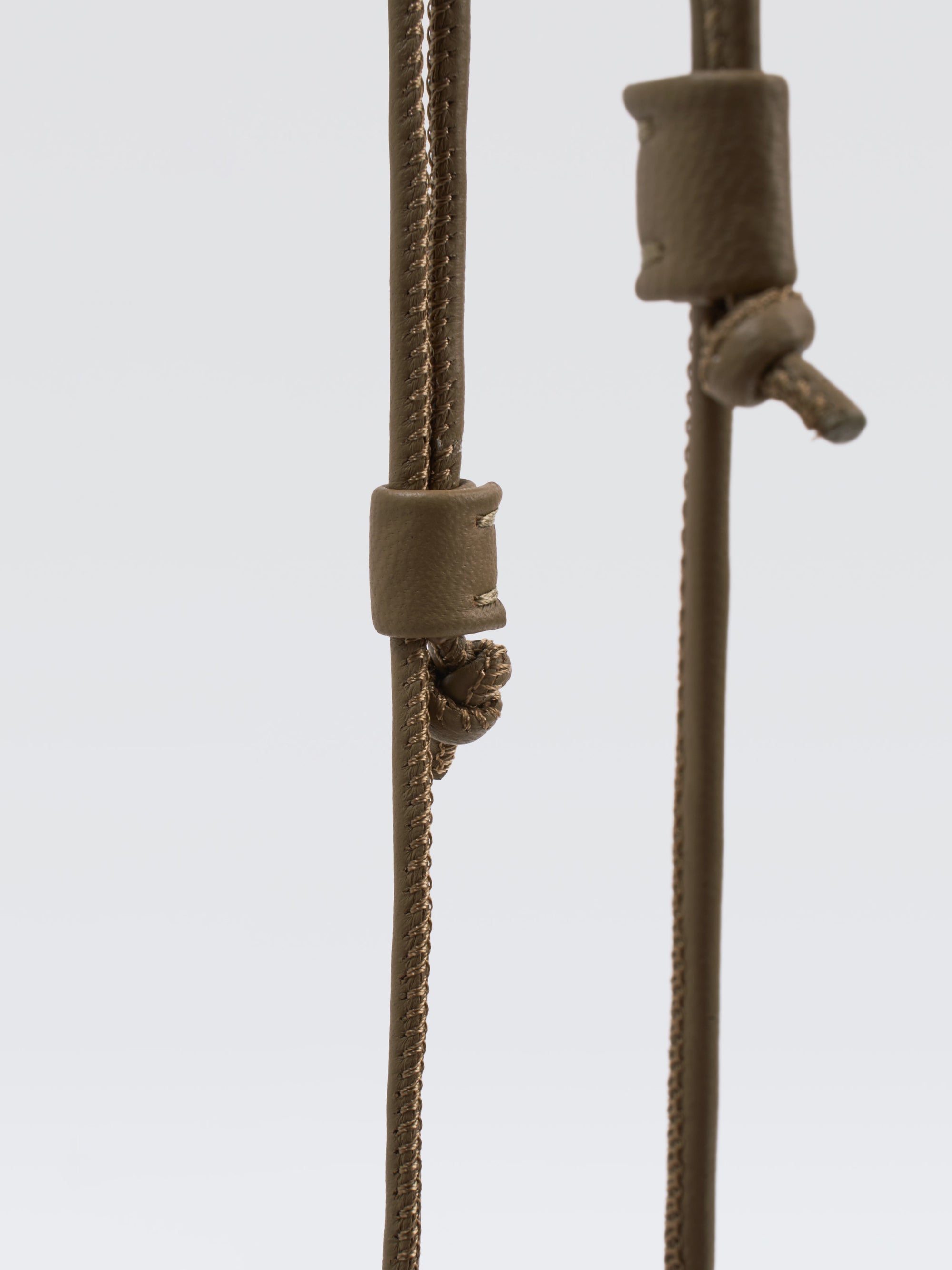 Mini Leather Pouf Bag