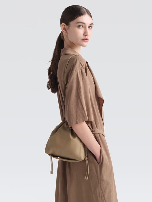 Shoulder Pouf Bag