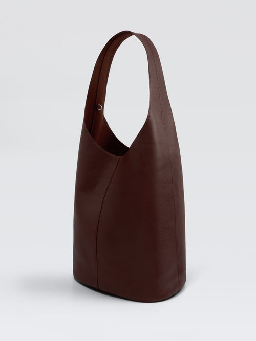 Leather Hobo Max