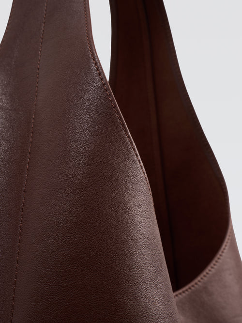Leather Hobo Max