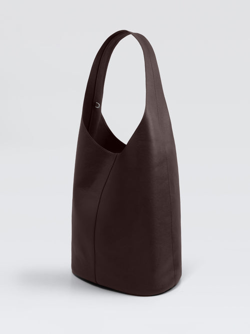 Leather Hobo Max
