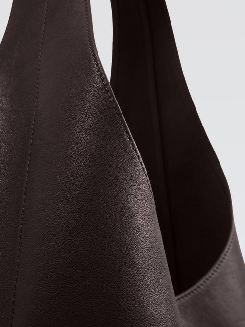Leather Hobo Max
