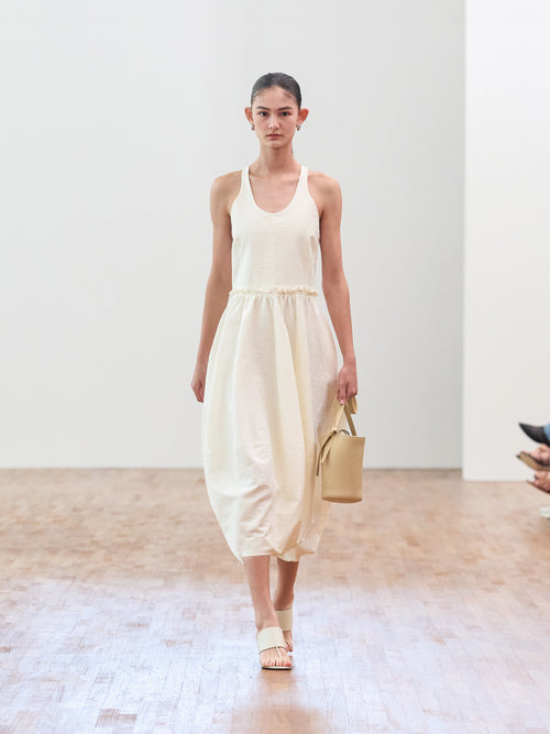 Mini Leather Bucket Bag