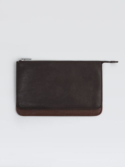 Leather Twin Pouch M