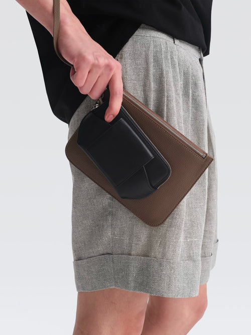 Leather Wristlet