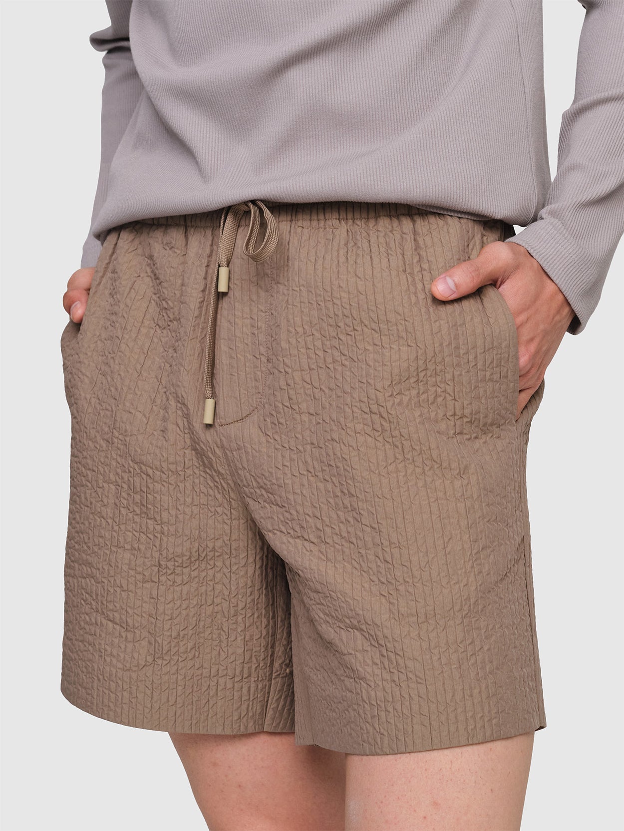 Corrugated Cotton Philip Shorts