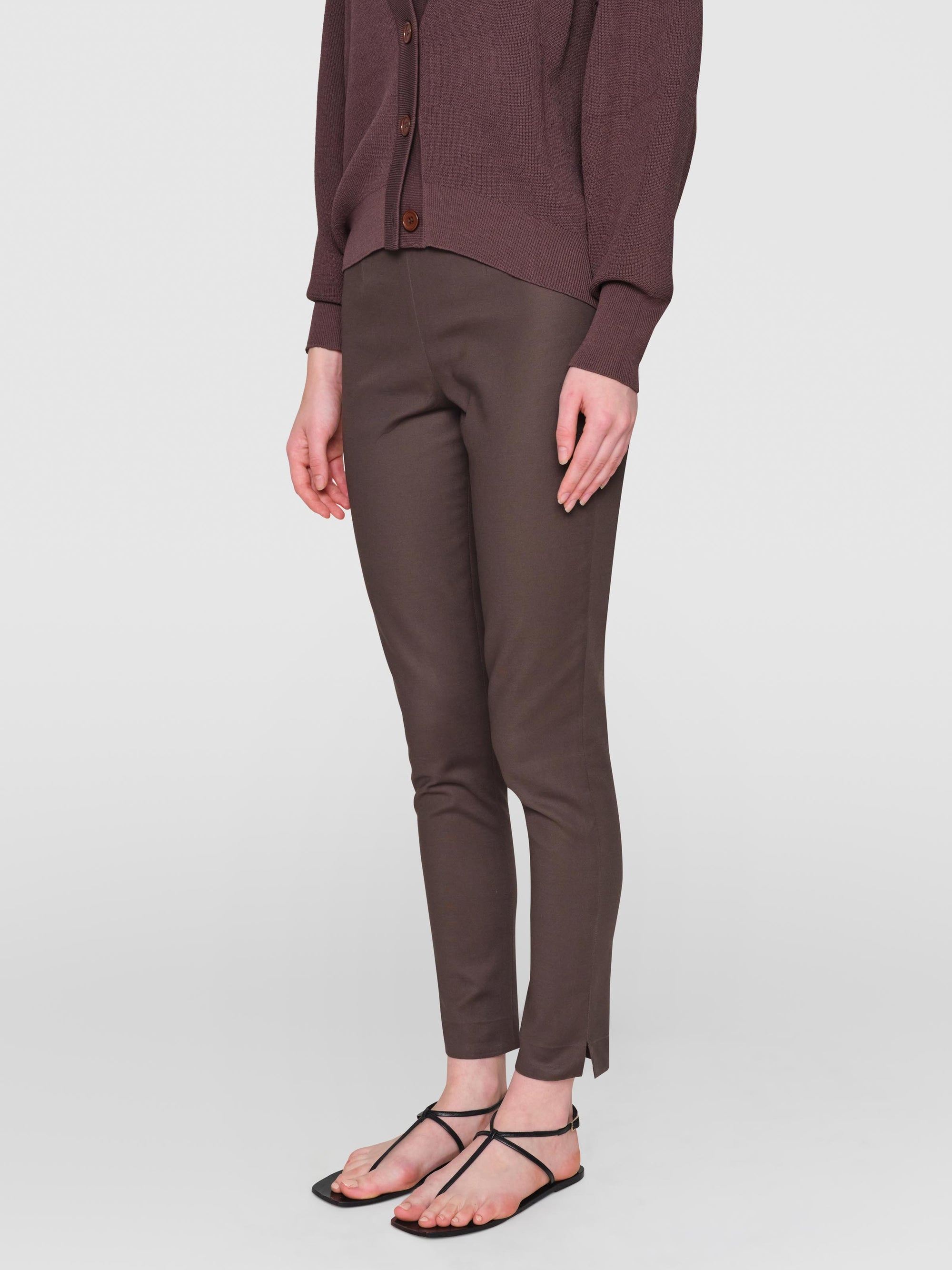 Bonded Cotton Michela Pants