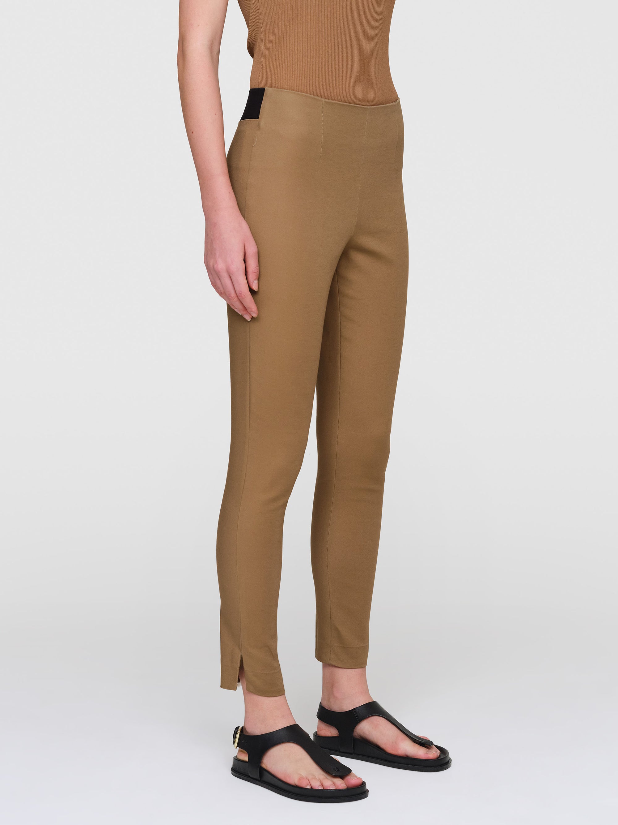 Bonded Cotton Michela Pants