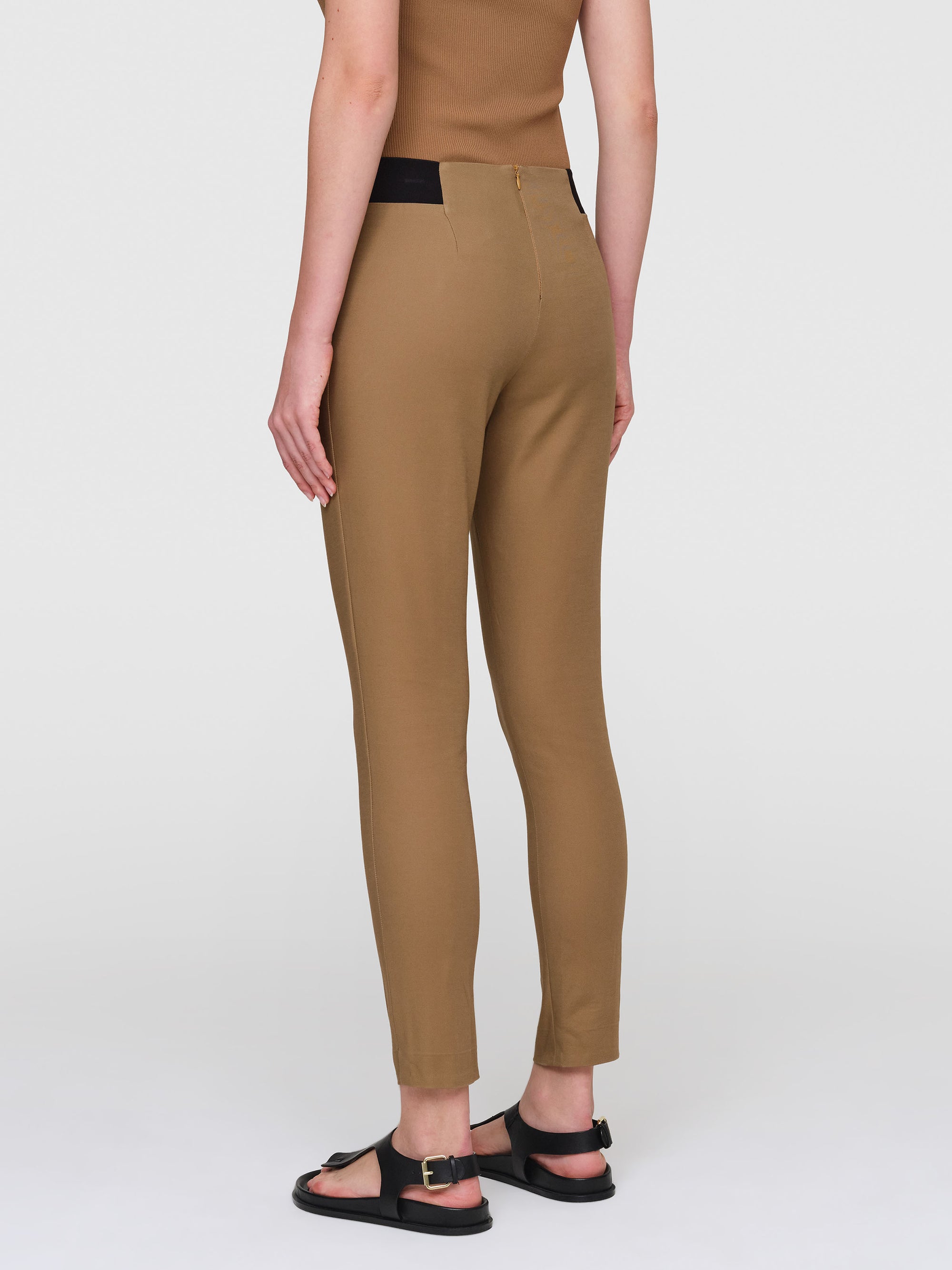 Bonded Cotton Michela Pants