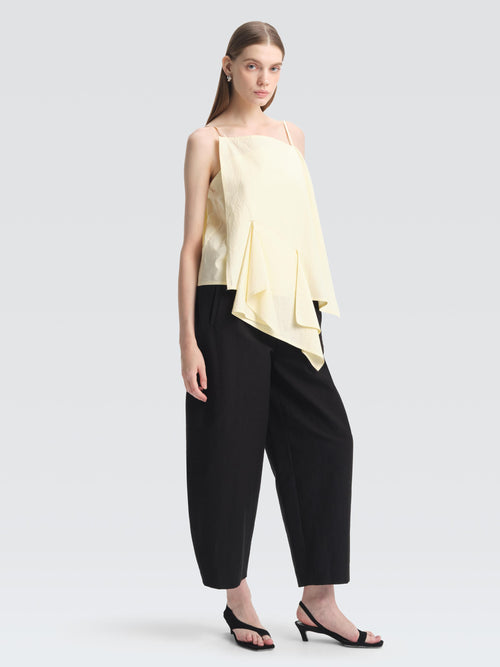 Seersucker Demi Top
