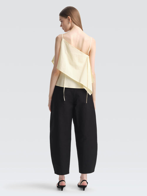 Seersucker Demi Top