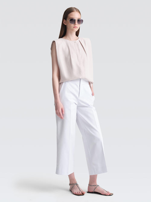 Bonded Cotton Leman Culottes