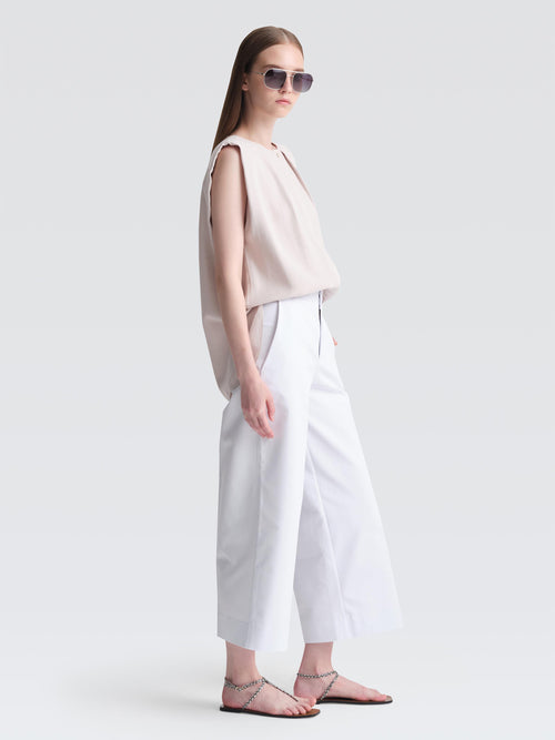 Bonded Cotton Leman Culottes