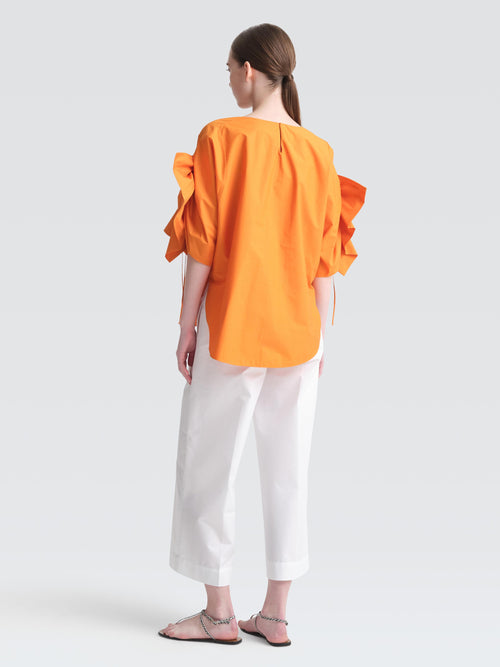 Paper Poplin Alocasia Top