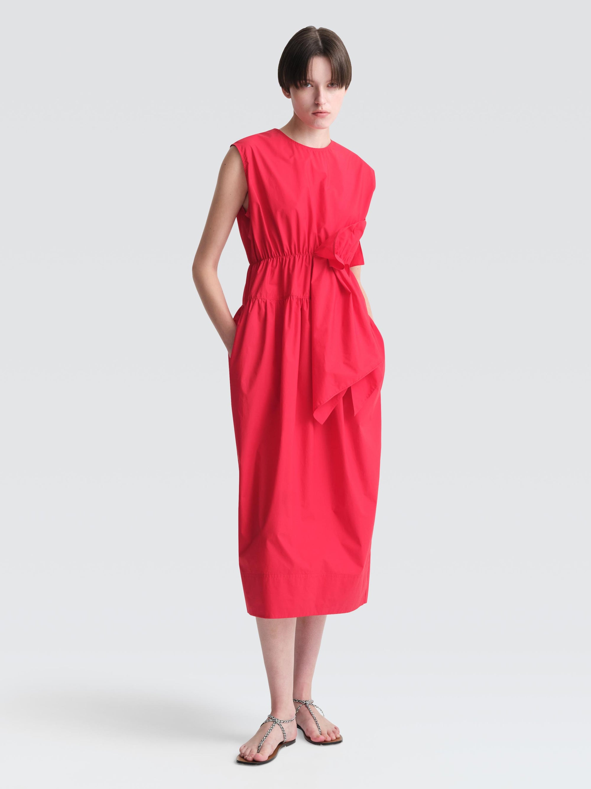 Paper Poplin Sophus Dress