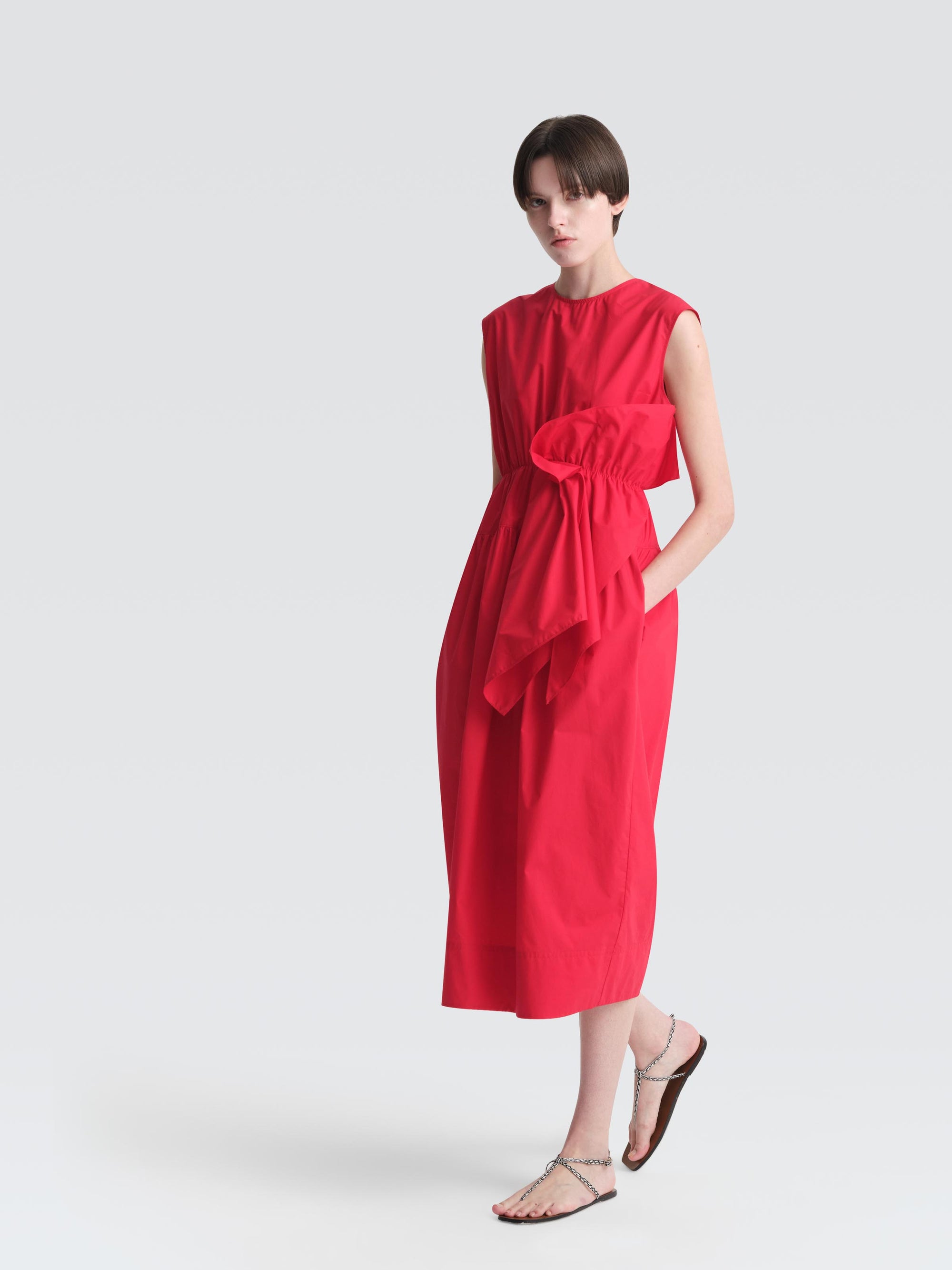 Paper Poplin Sophus Dress