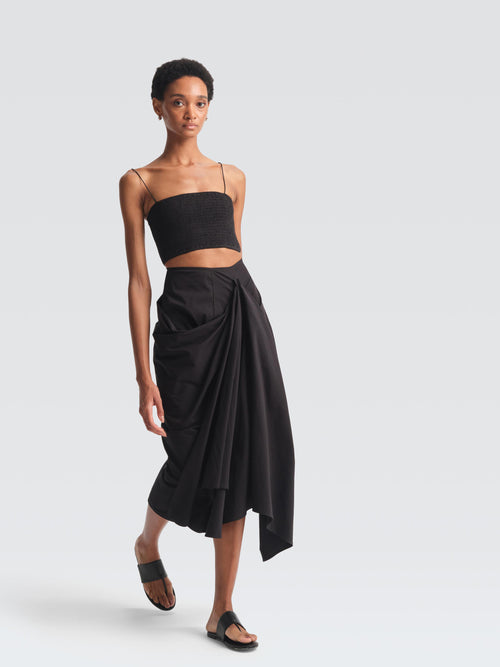 Stretch Cotton Sinead Skirt