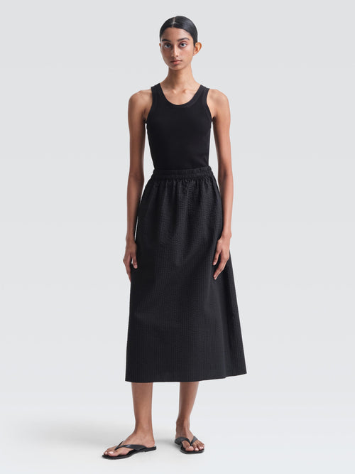 Seersucker Alice Skirt