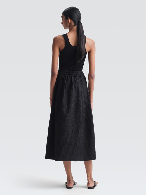 Seersucker Alice Skirt