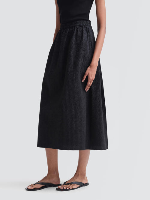 Seersucker Alice Skirt