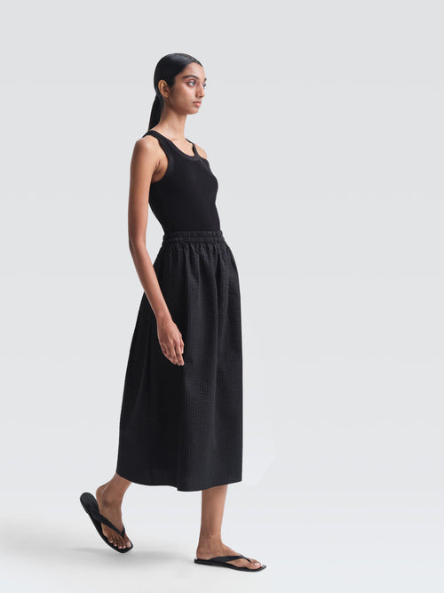 Seersucker Alice Skirt