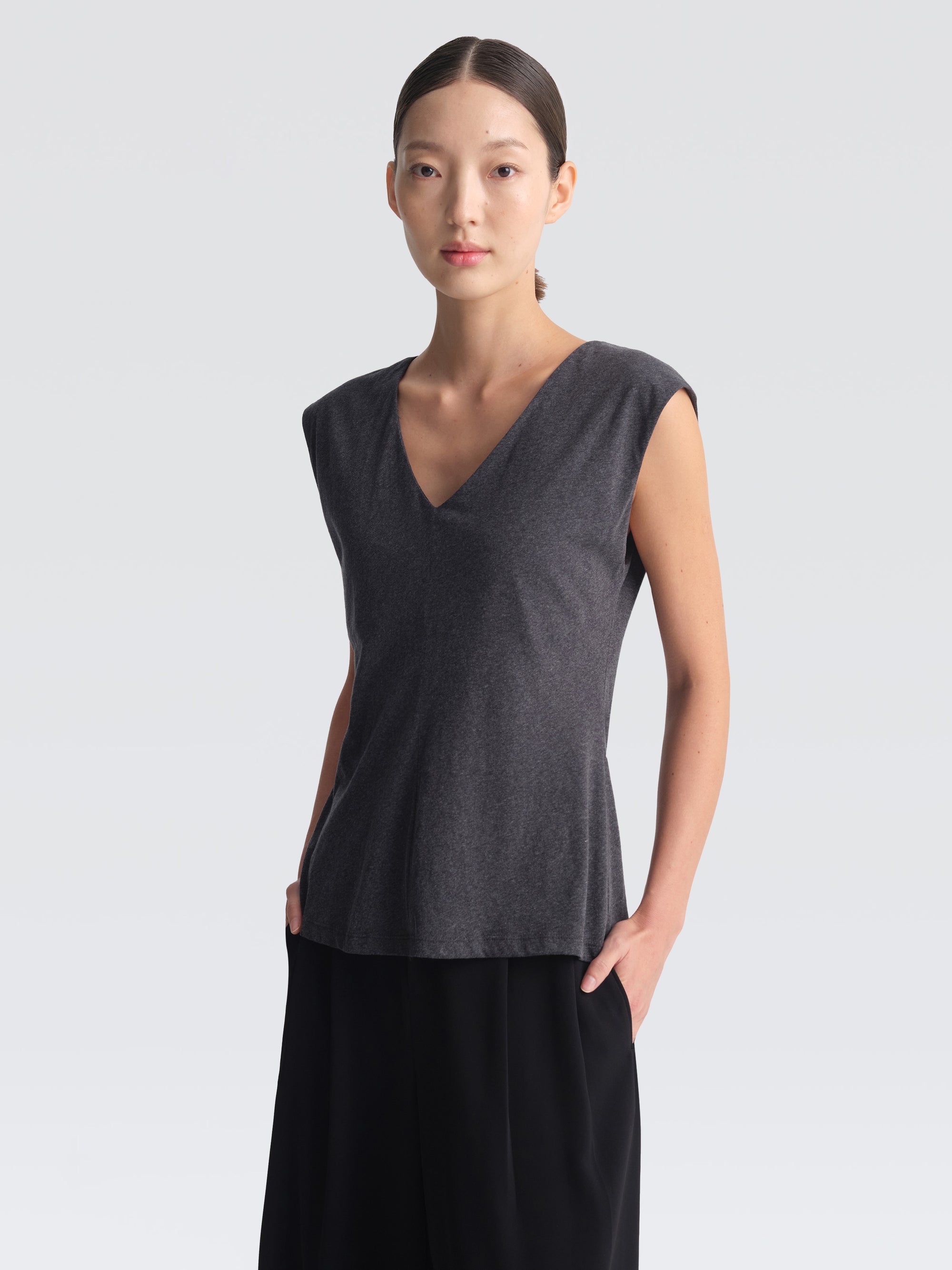 Cotton Jersey Sitbon Top