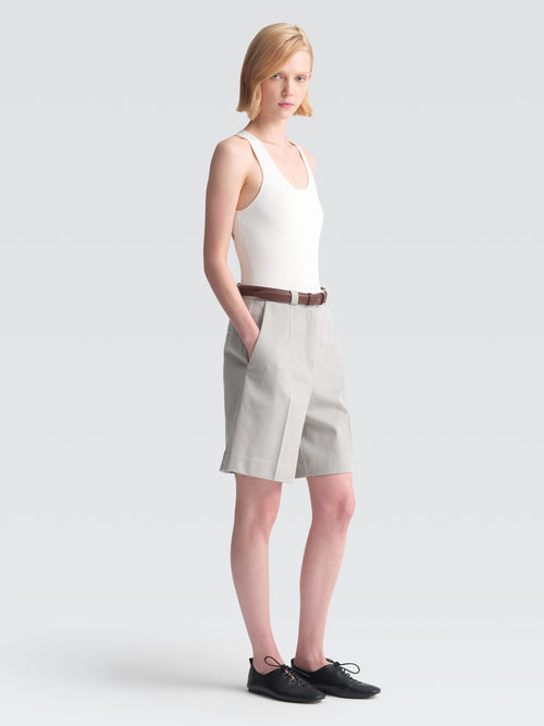 Cotton Twill Westbourne Shorts