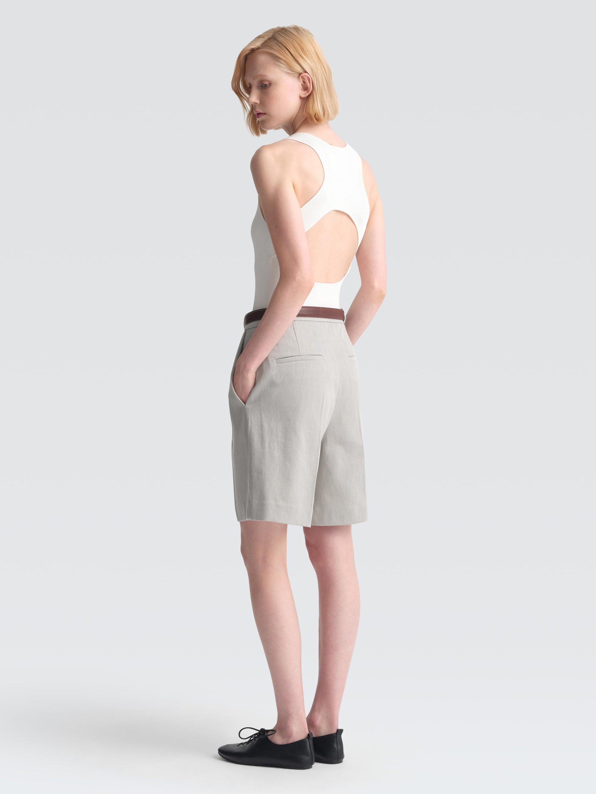 Cotton Twill Westbourne Shorts