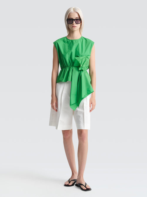 Paper Poplin Camellia Top