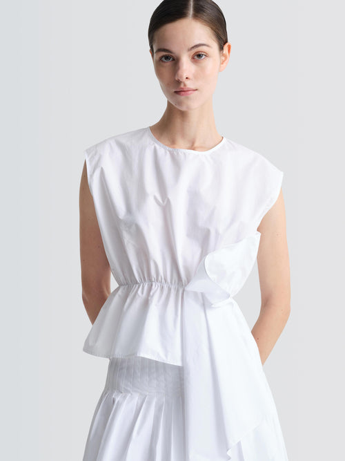 Paper Poplin Camellia Top