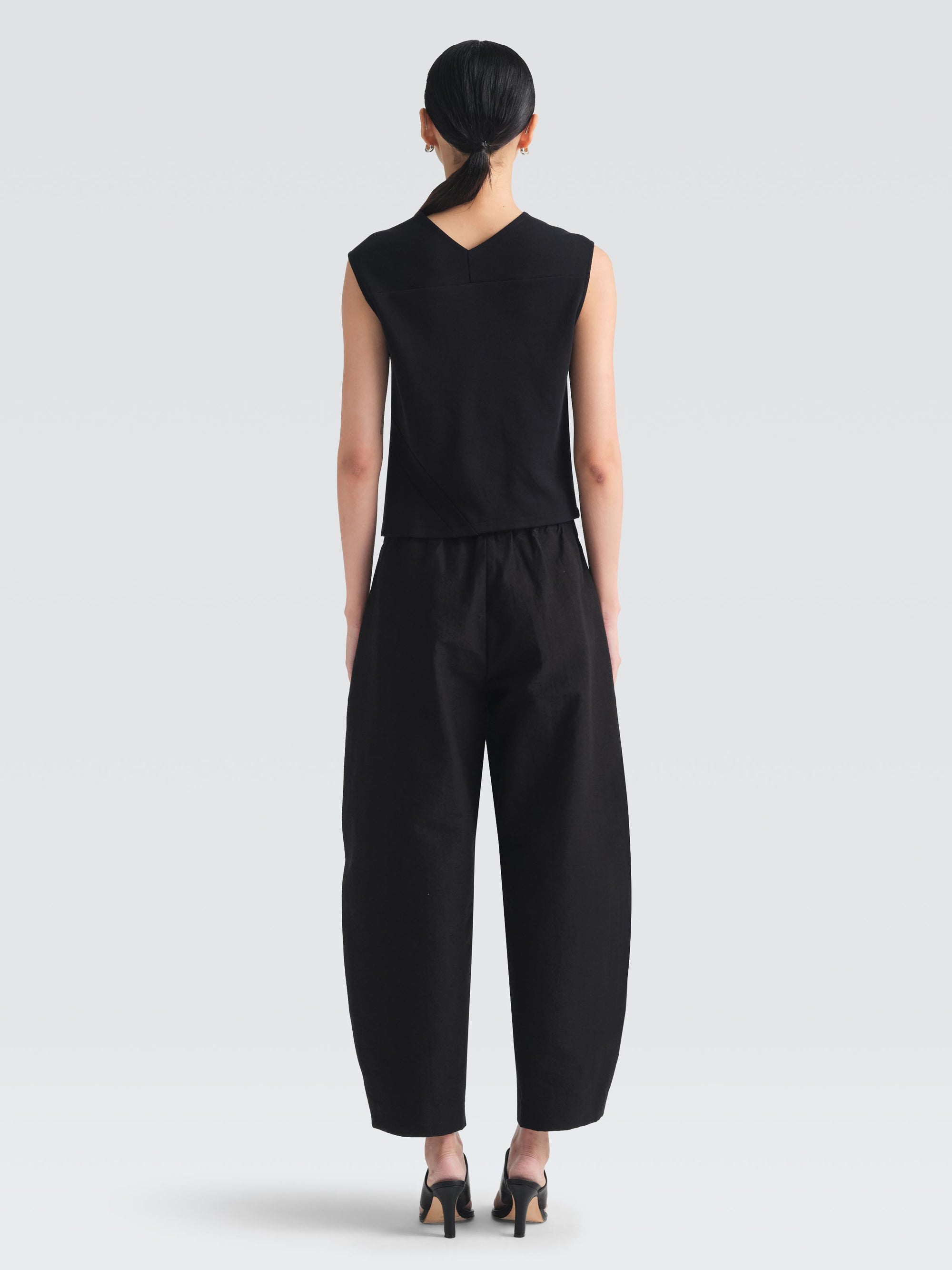 Cotton Jersey Gabo Top
