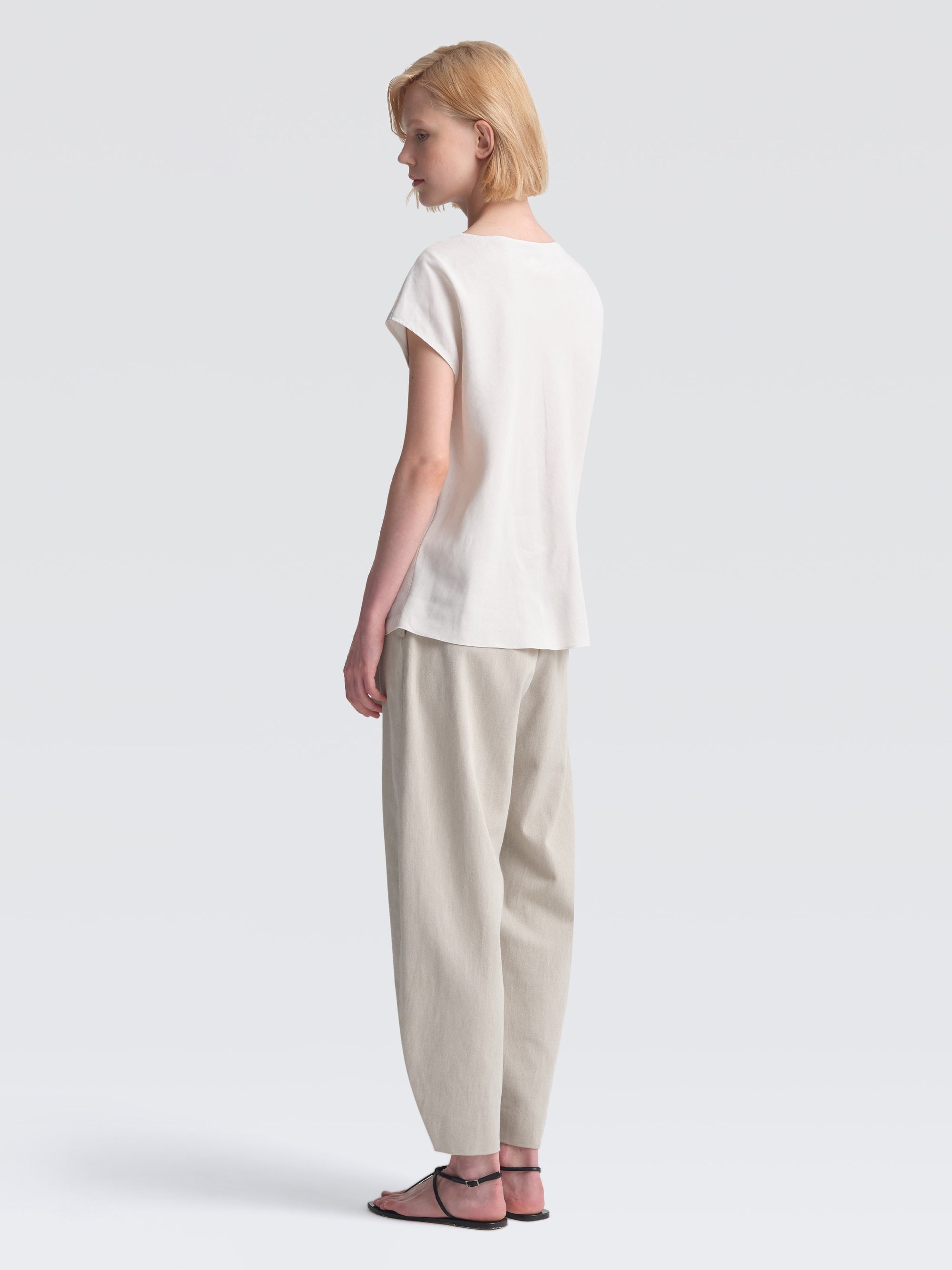 Linen Rayon Dahlia Top