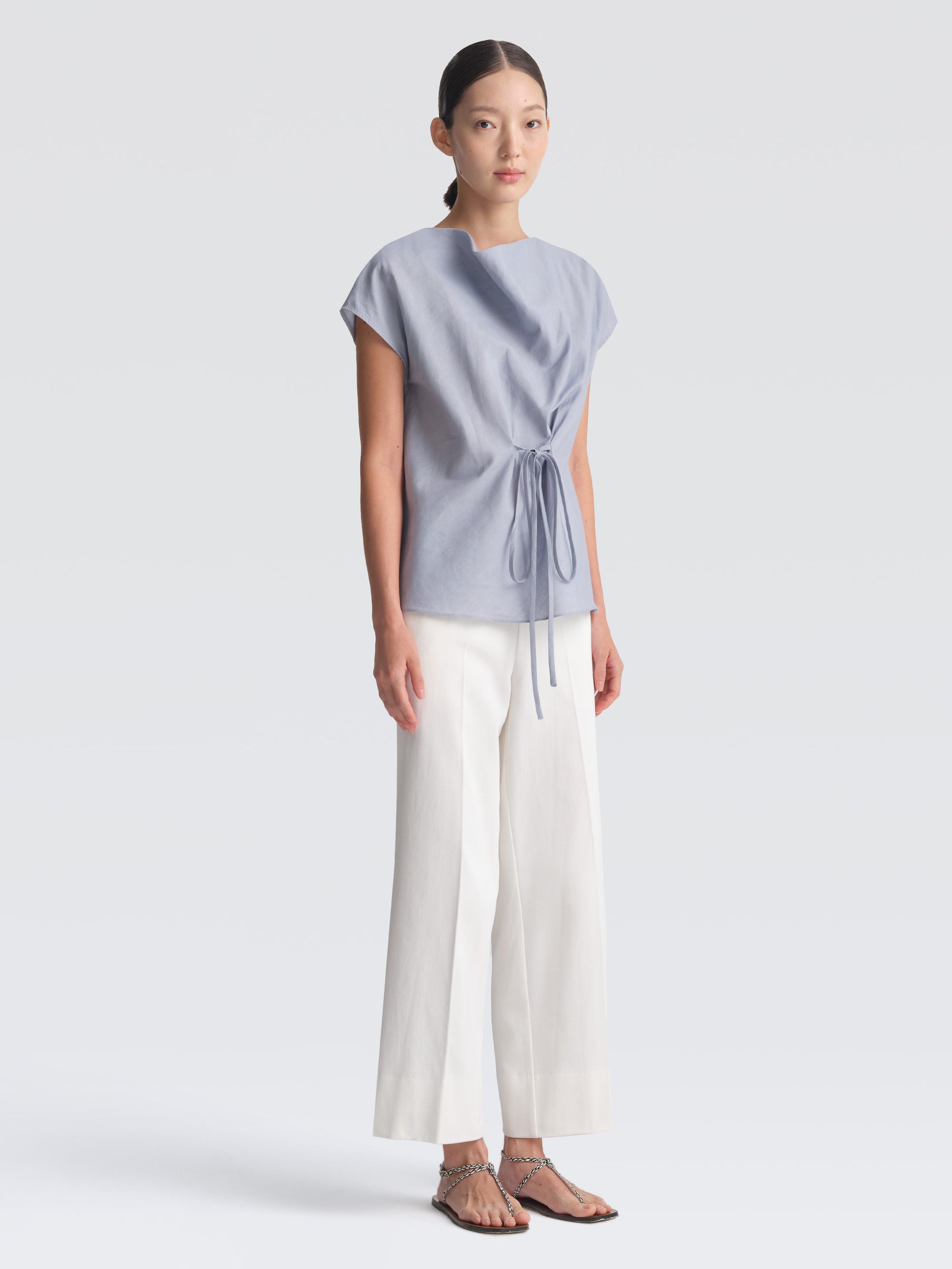 Linen Rayon Dahlia Top