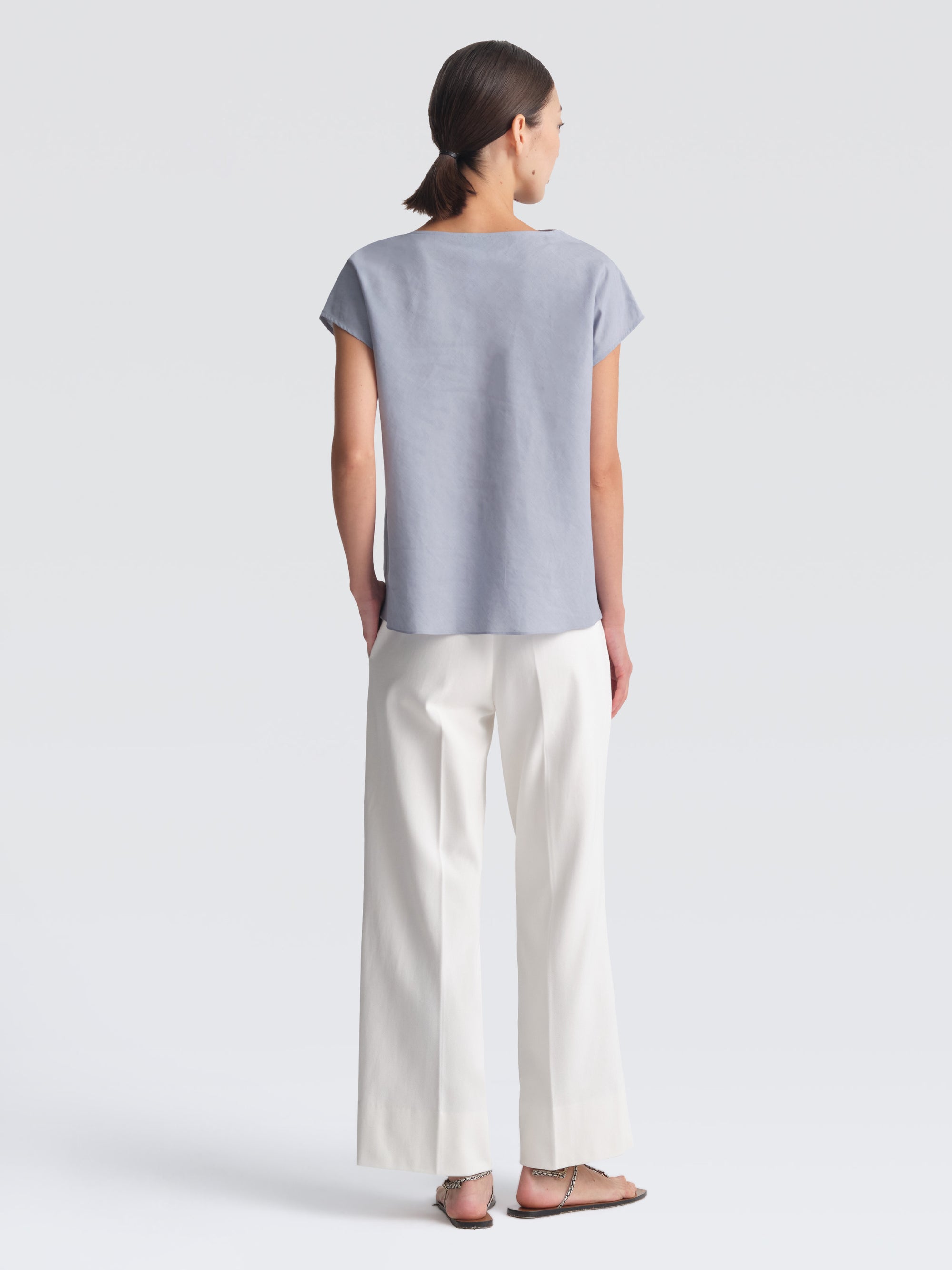 Linen Rayon Dahlia Top