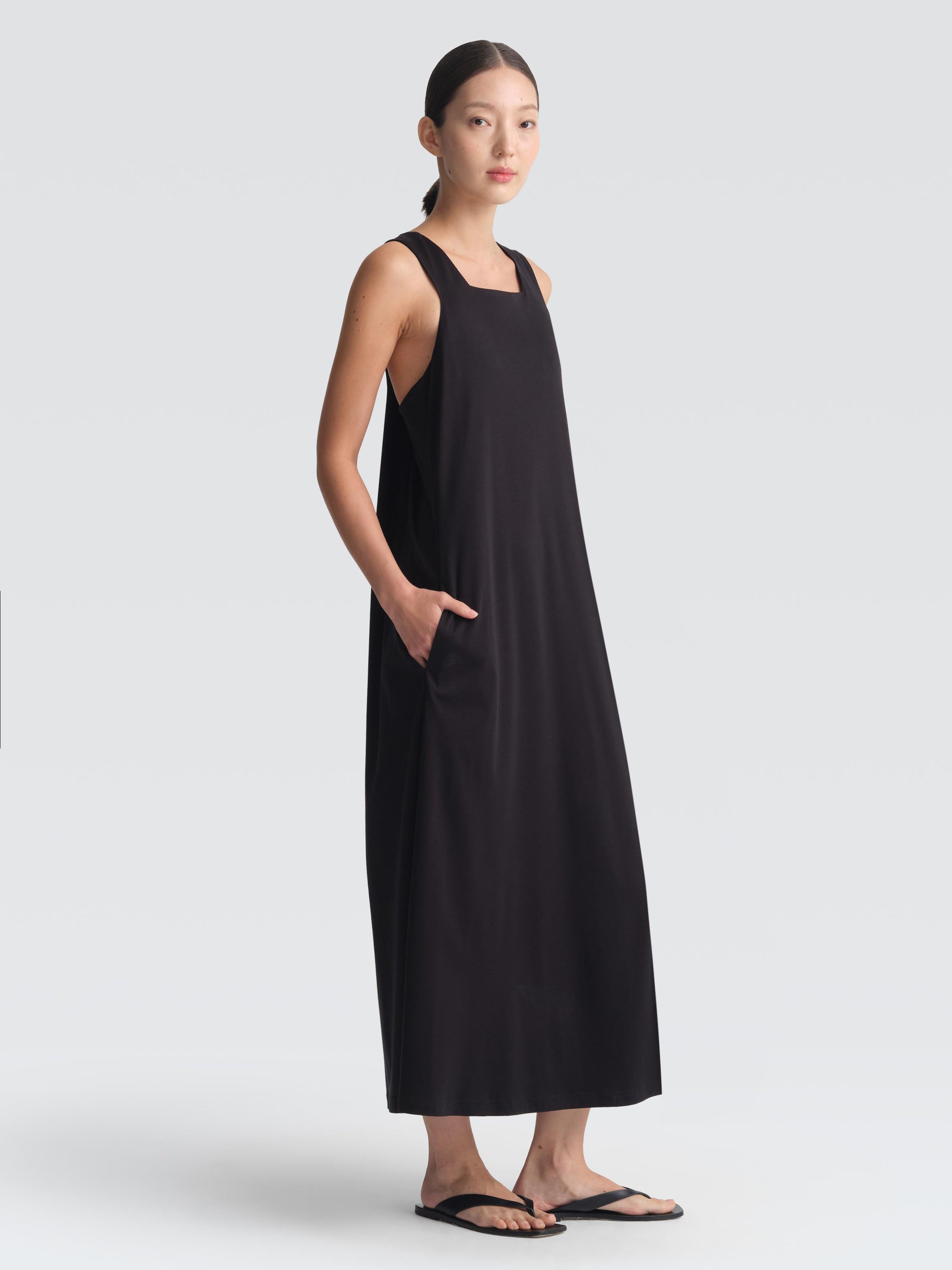 Cotton Jersey Yari Dress