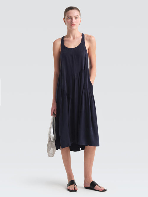 Cupro Panama Dress