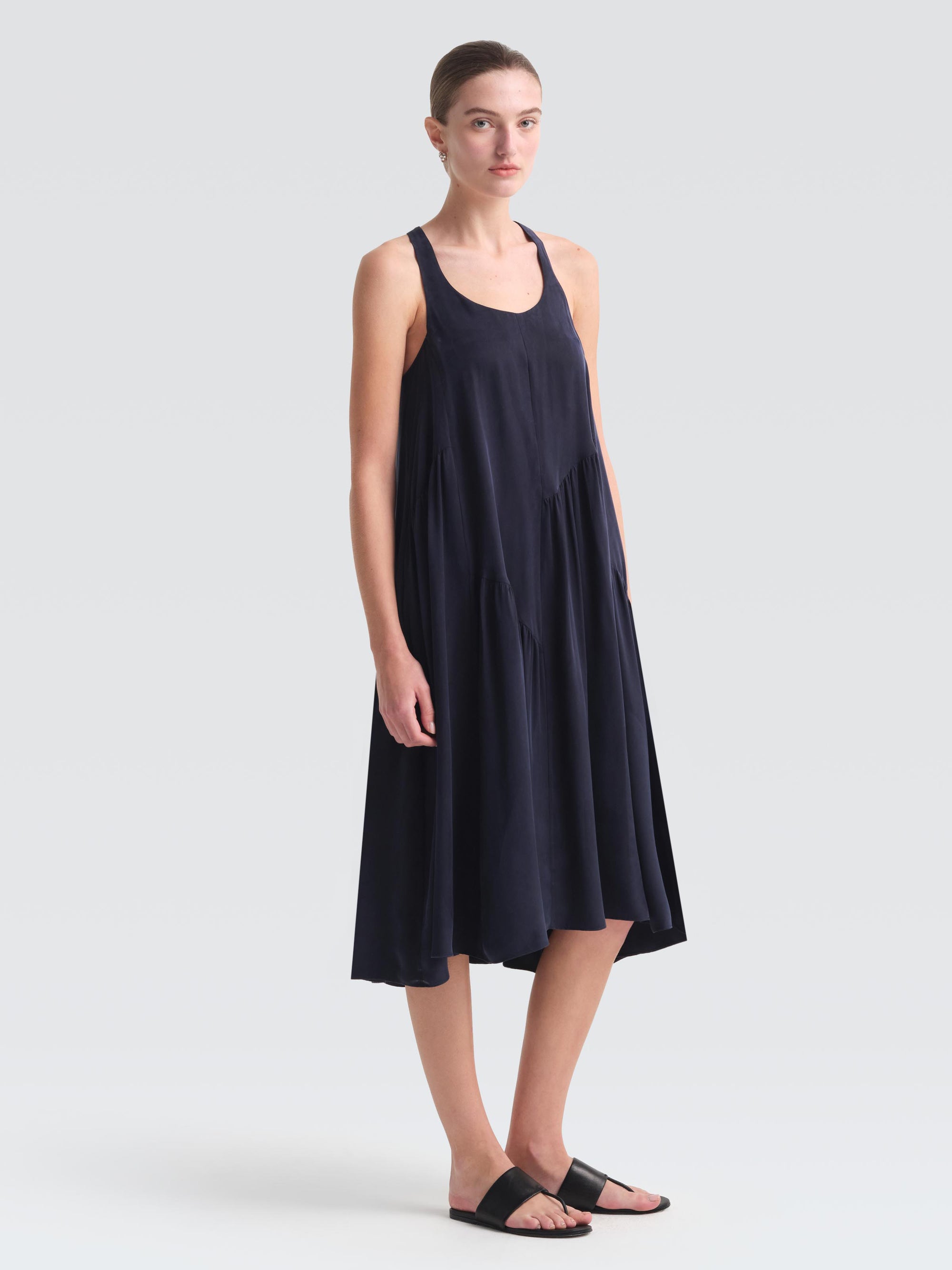 Cupro Panama Dress