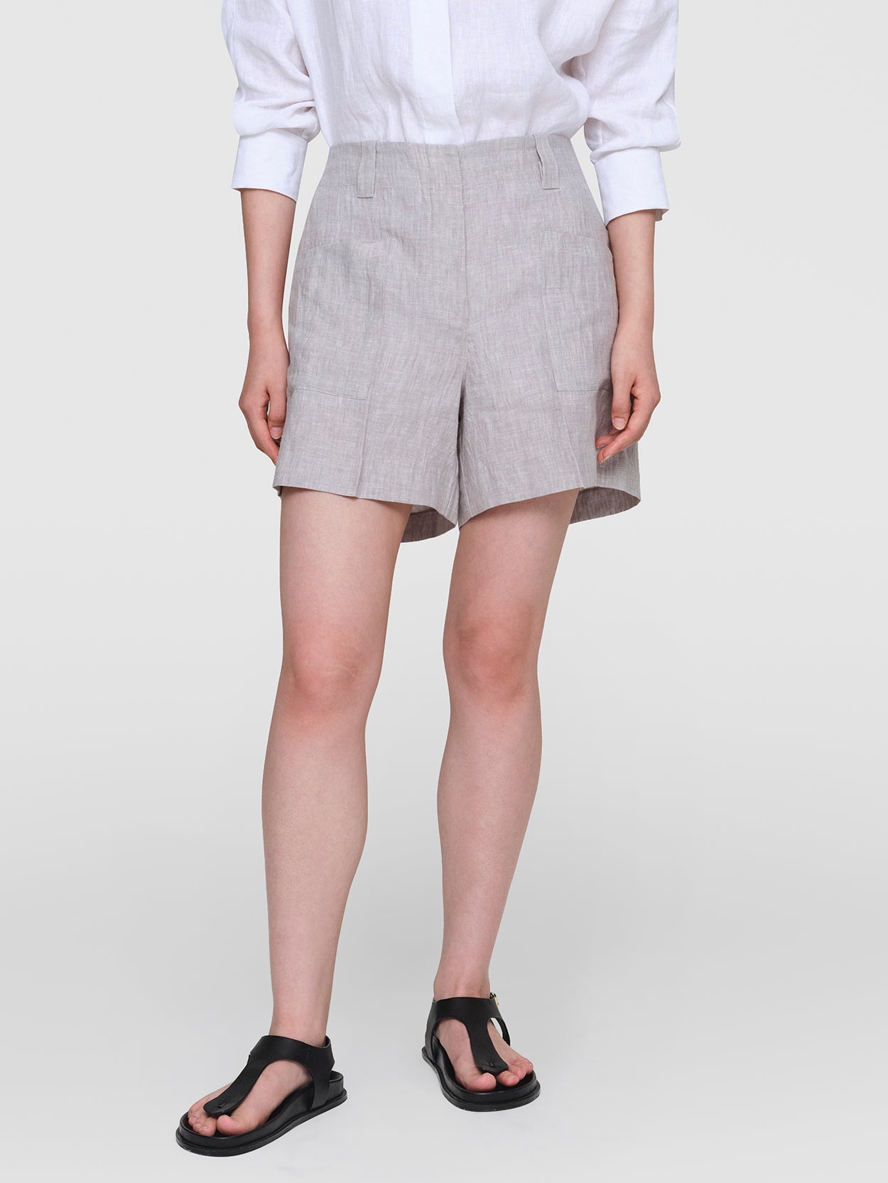 Organic Linen Binx Shorts