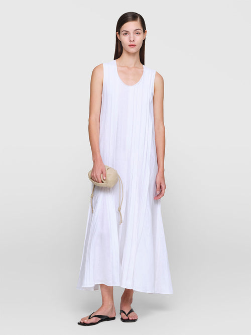 Linen Flapper Dress