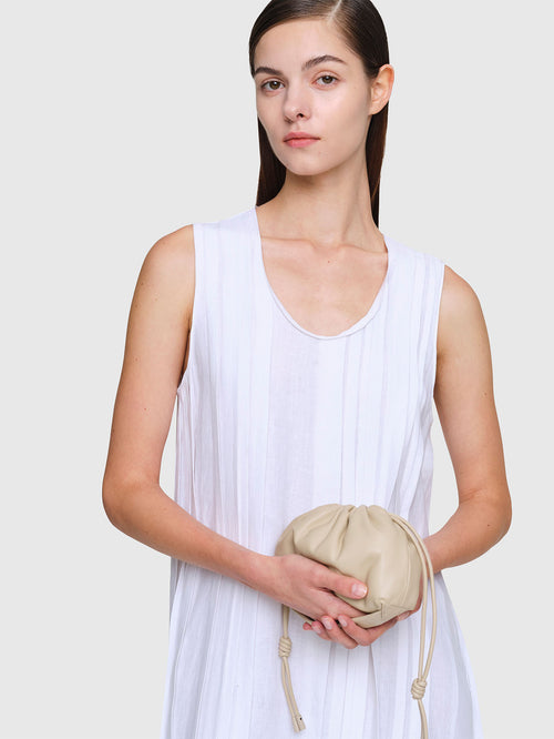 Linen Flapper Dress