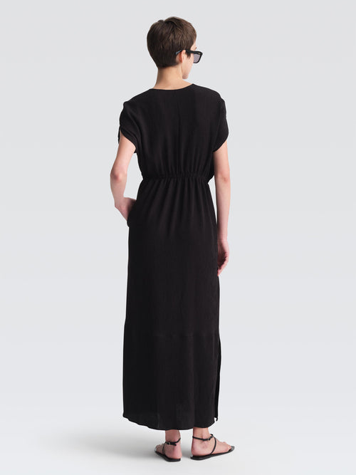 Crepe Plisse Nicoya Dress