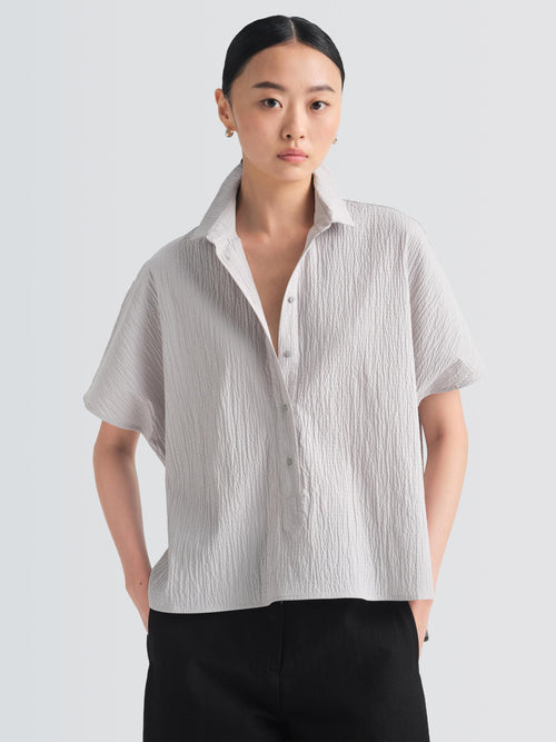 Seersucker Diana Shirt