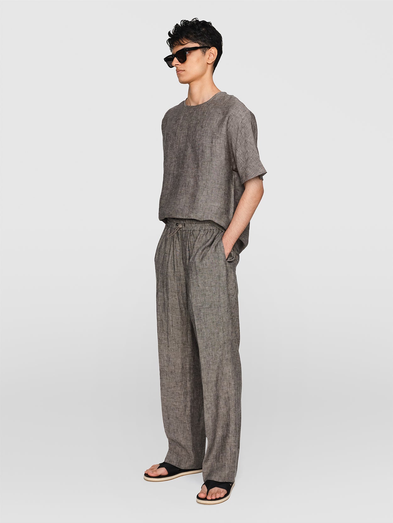 Organic Linen Bastien Pants